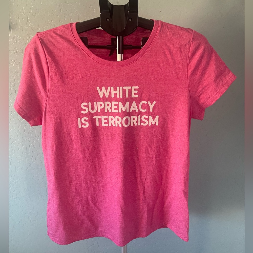 Gildan Pink Statement Tee